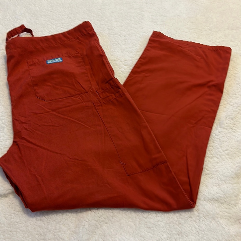 BUTTER SOFT UA RUST SCRUB PANTS DRAWSTRING